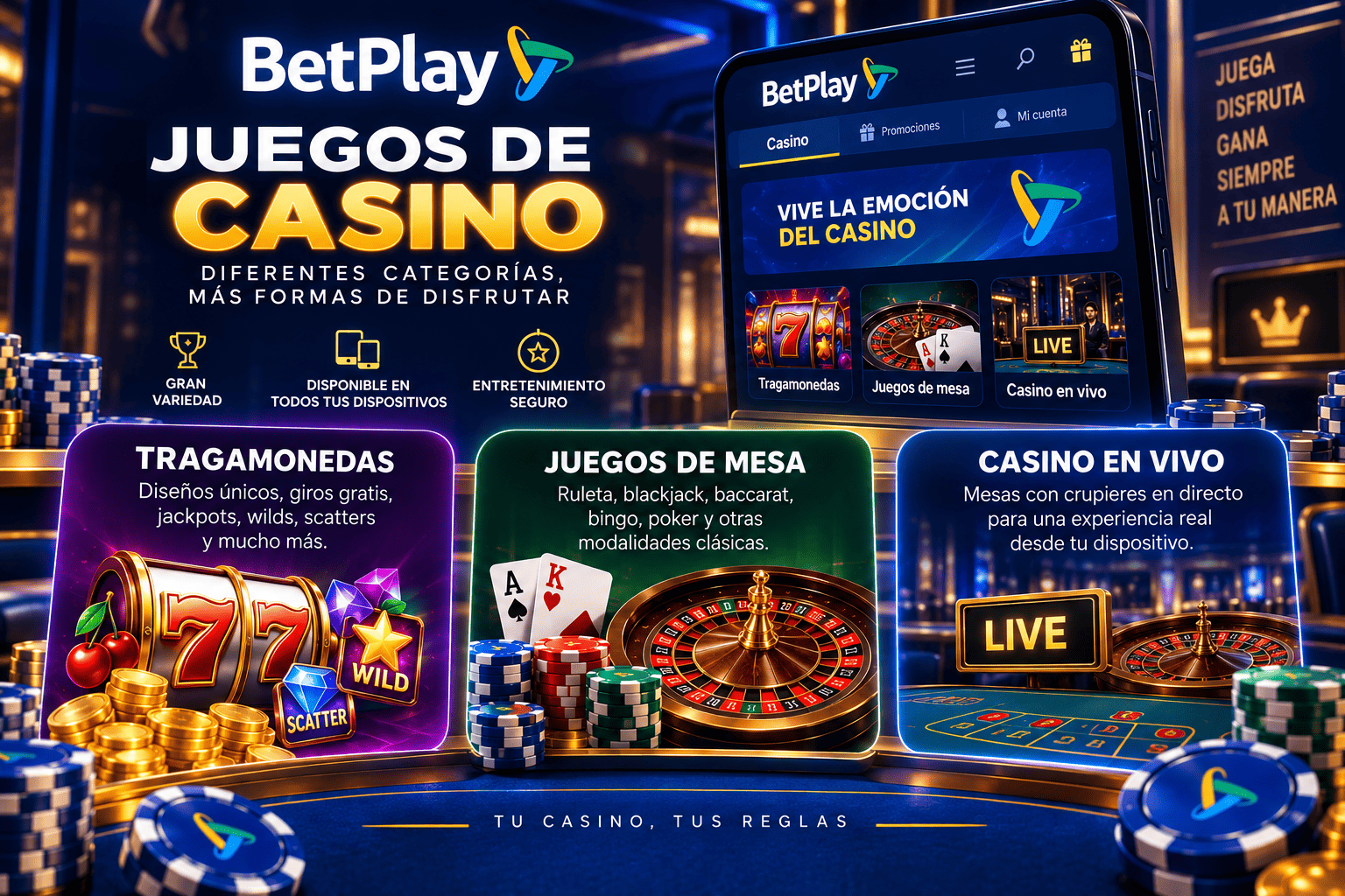 juegos betplay casino